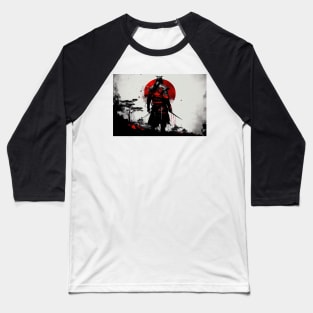 This Samurai Only Fights For Honor Baseball T-Shirt